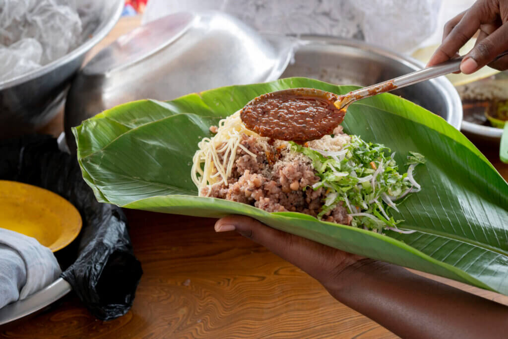 Sri Lankan Banana Leaf Meals
